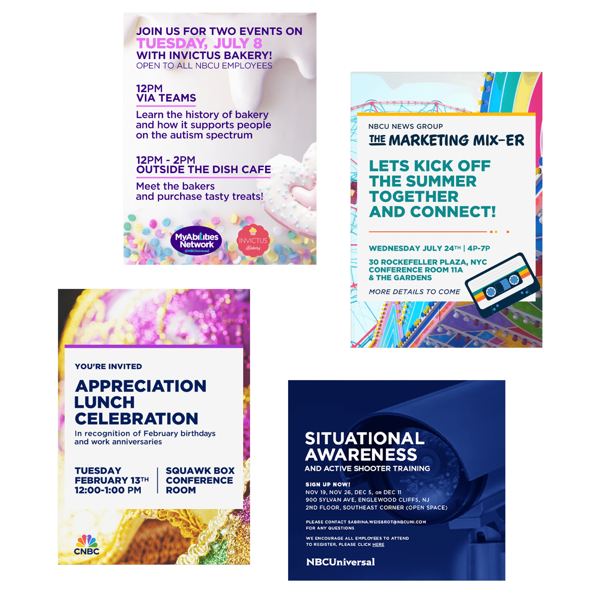 Website Carousel Marketing flyers
